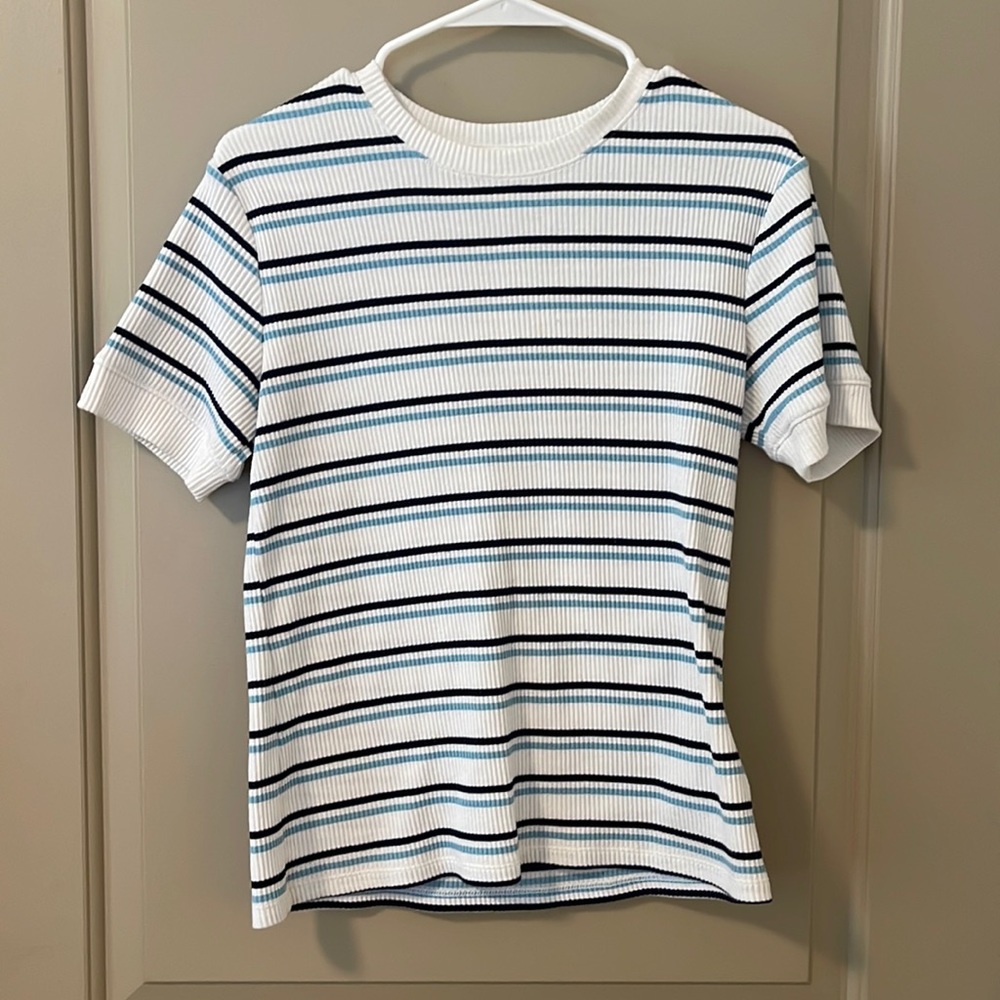 Stripped sweater shirt